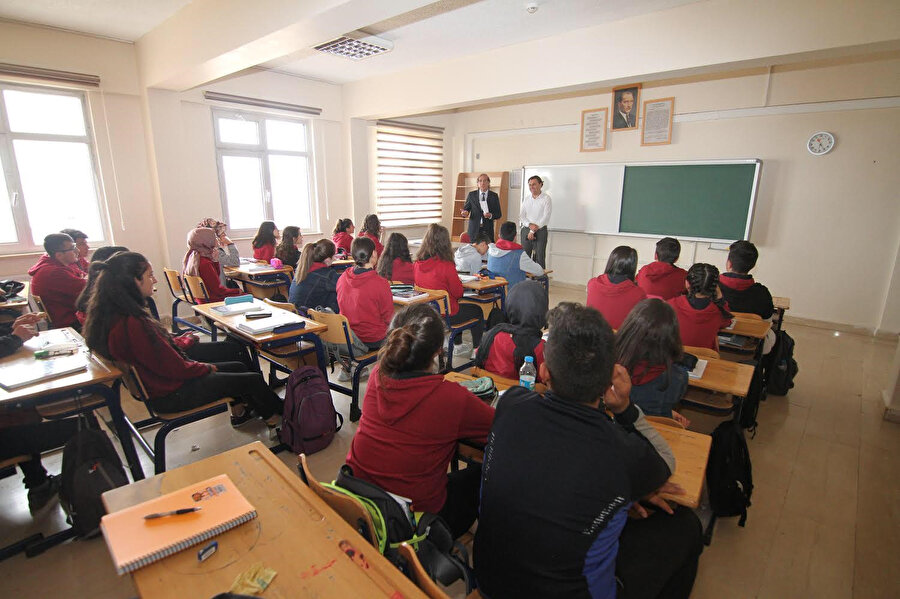 Sınıftan genel bir görünüm.