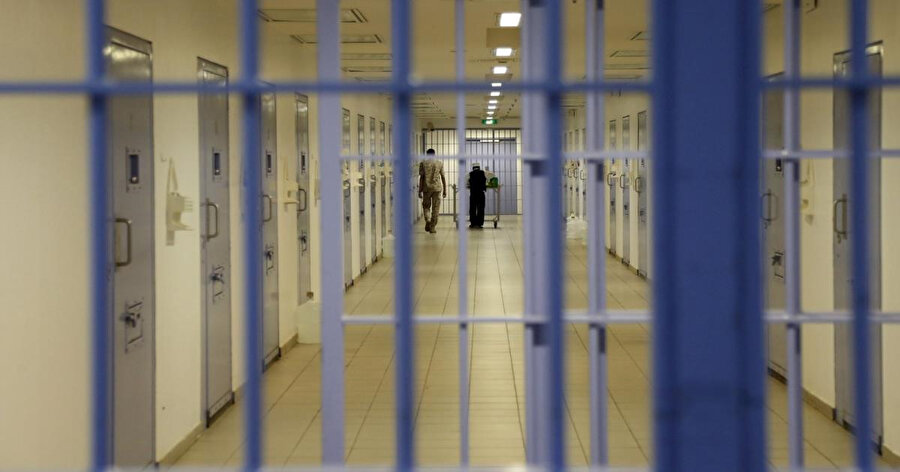 Suudi Arabistan'daki el-Ha'er Hapishanesi'den genel bir görüntü.