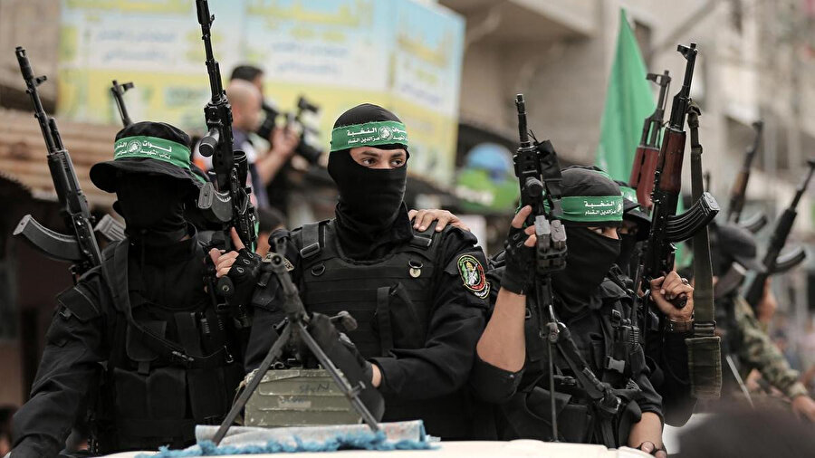 Hamas'ın askeri kanadı El Kassam Tugayları.