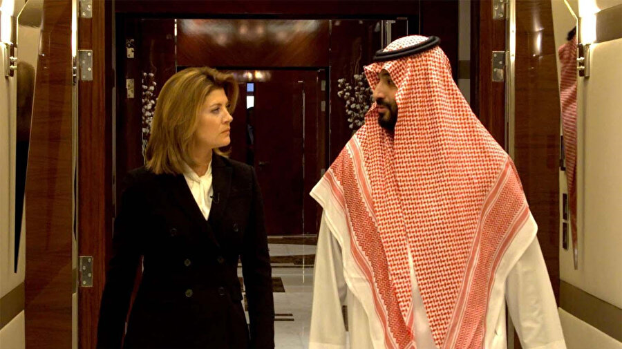 Amerikalı gazeteci Norah O'Donnell, Muhammed bin Selman'la Riyad'da konuştu.