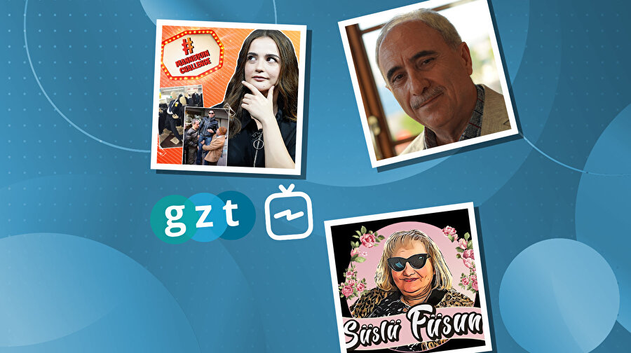 GZT'nin size özel hazırladığı içerikleri izleyerek evde oturmanın tadını çıkarabilirsiniz.