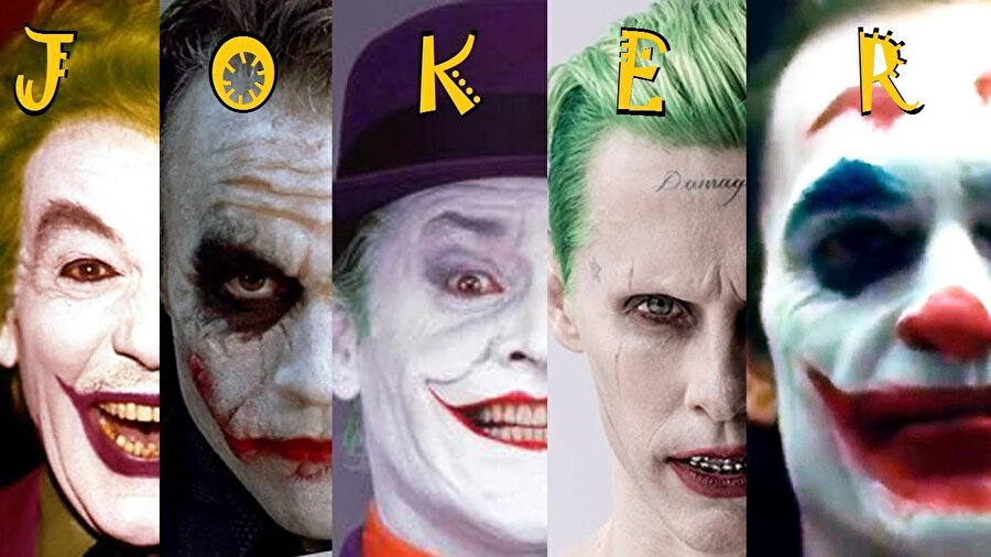 Joker kurgusal karakterinin sinemadaki tarihsel değişimi