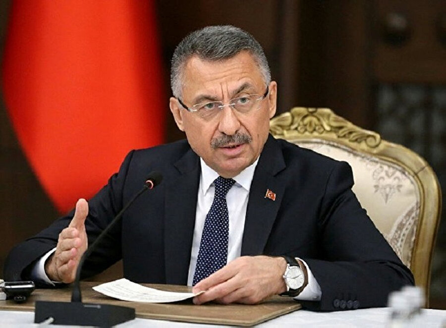 Cumhurbaşkanı Yardımcısı Fuat Oktay: Türkiye tehditlerle hareket edecek bir ülke değildir.