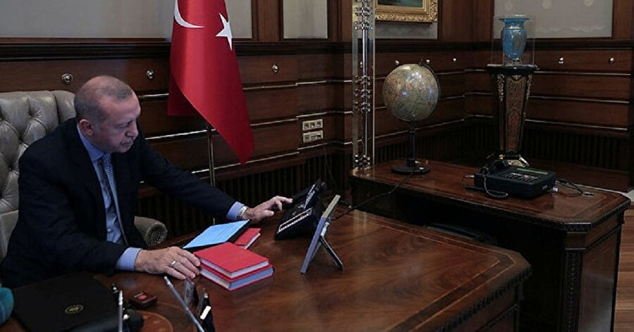 Cumhurbaşkanı Erdoğan'ın harekat emrini verdiği o an.
