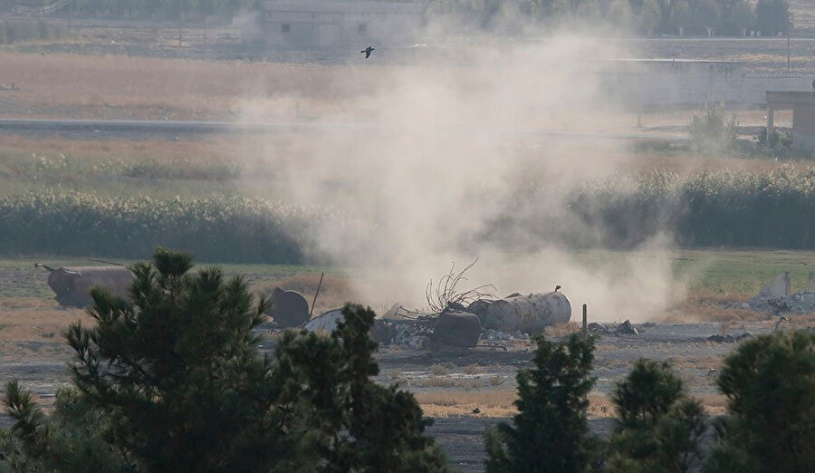 Reuters: Terör örgütü YPG/PKK'ya ait mühimmat depoları vuruldu.