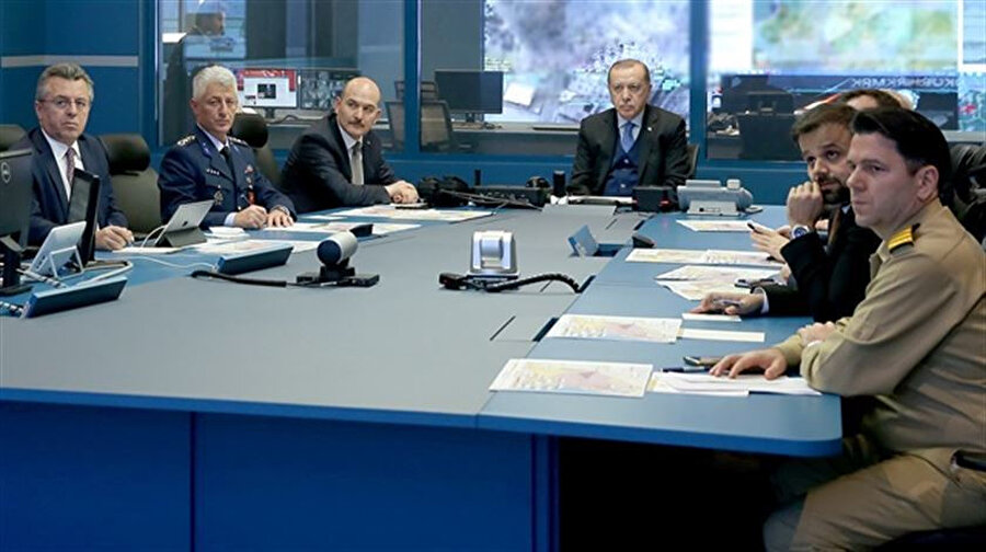 Cumhurbaşkanlığı Külliyesi Devlet Bilgi Koordinasyon Merkezi, Zeytin Dalı Harekatı'nda da kullanılmıştı.