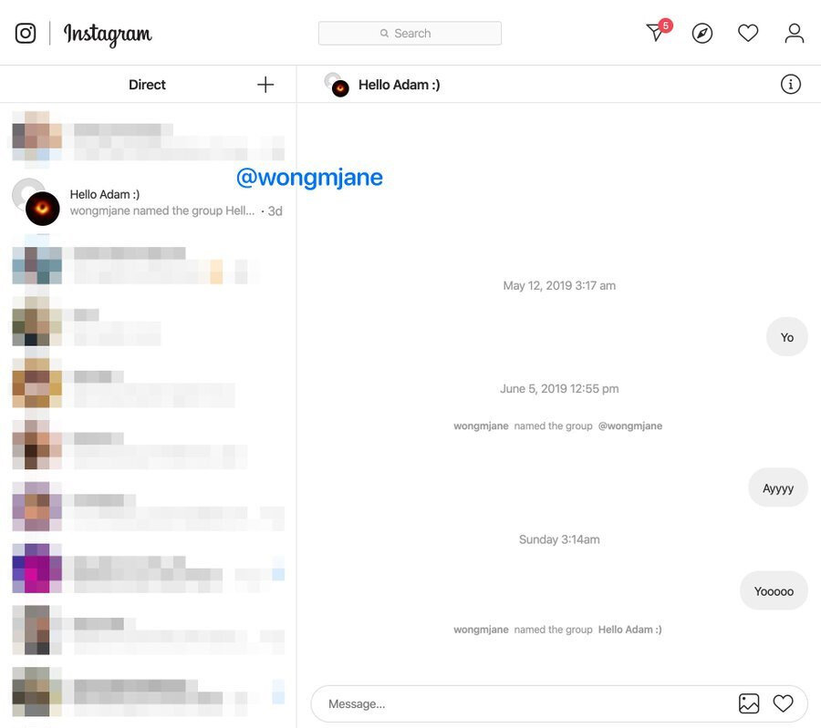 Instagram direkt mesaj özelliğinin web sürümüne ne zaman geleceği ise tam olarak belli değil. 