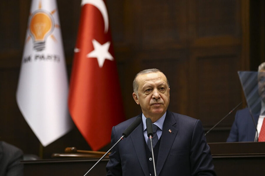 Cumhurbaşkanı Recep Tayyip Erdoğan.