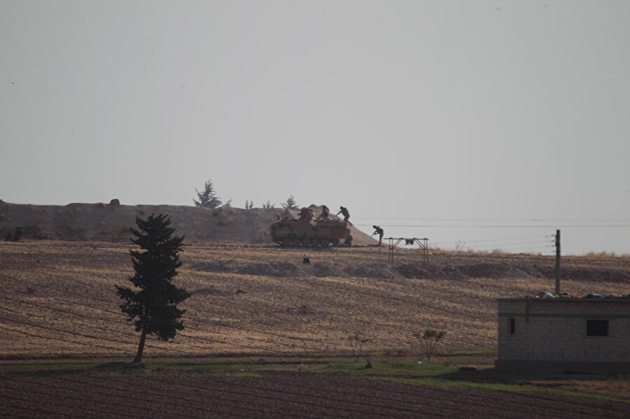 Tel Abyad ilçe merkezinin tamamında kontrol sağlandı. AA