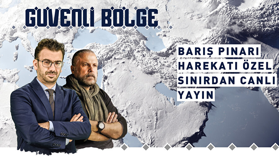 Güvenli Bölge: Barış Pınarı Harekatı sınırdan canlı yayın