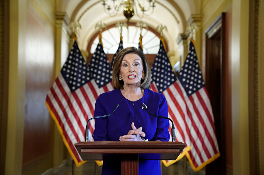 Temsilciler Meclisi'nin Demokrat Başkanı Nancy Pelosi