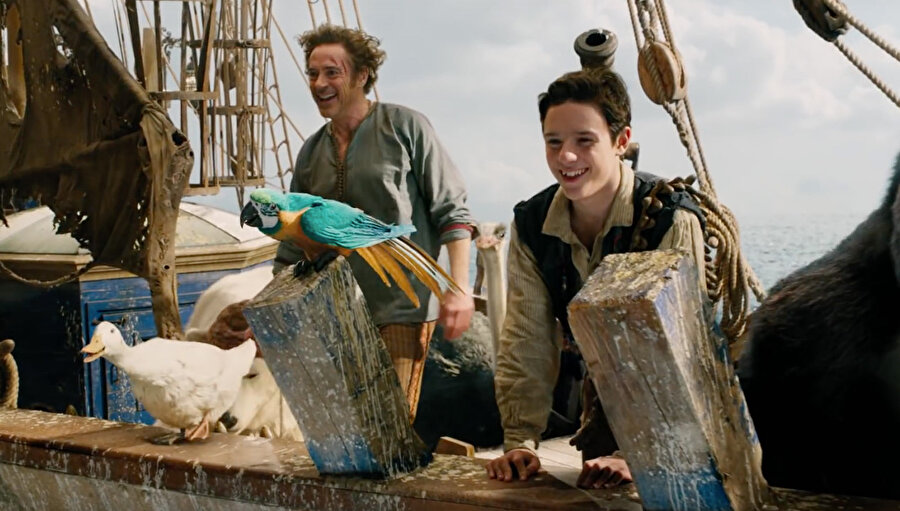 Dr. Dolittle fragmanından Robert Downey.