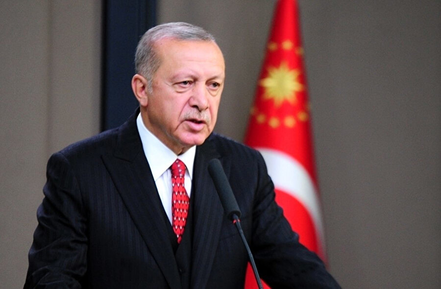 Cumhurbaşkanı Erdoğan: Münbiç'te iki askerimizin şehit olduğu saldırıyı Suriye rejim güçleri düzenledi.