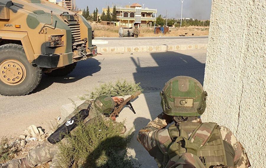 Ateşkesin ilk 24 saatinde YPG/PKK terör örgütü Rasulayn'a sızma girişiminde bulundu.