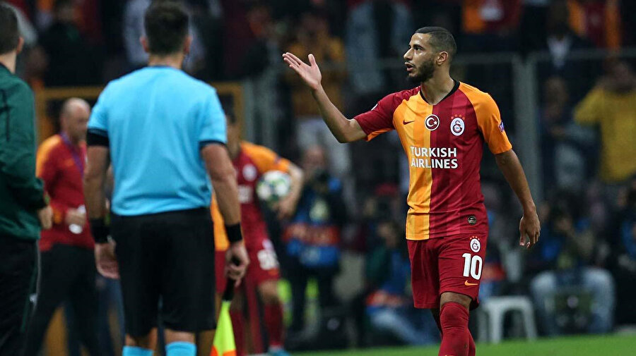 Younes Belhanda 67. dakikada yerini Ömer Bayram'a bırakmıştı.