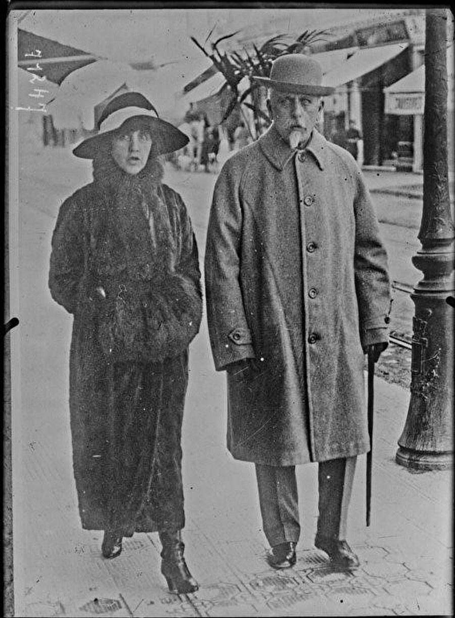 Bay Zaharoff ve eşi