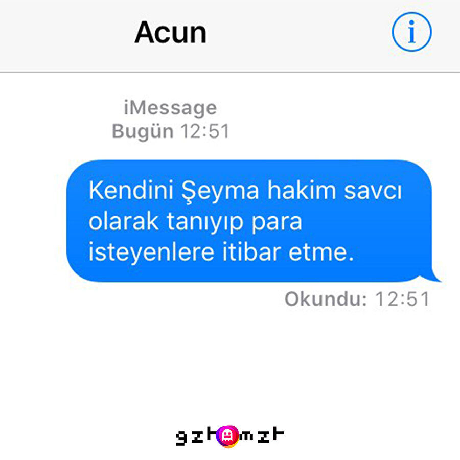 ​Acun'a gelen sms