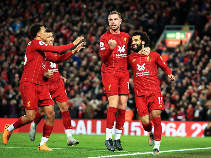 Mohamed Salah bu sezon Premier Lig'de 5. golünü kaydetti.