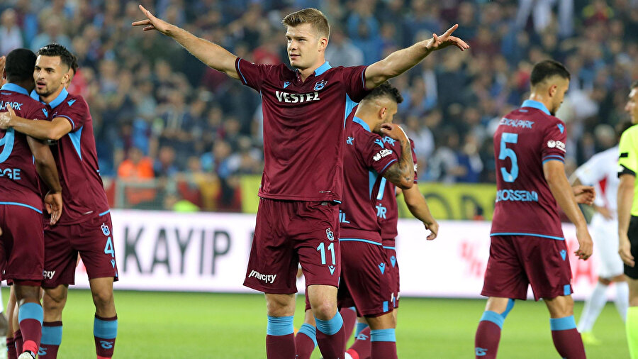 Alexander Sörloth Süper Lig'de 791 dakika süre aldı.