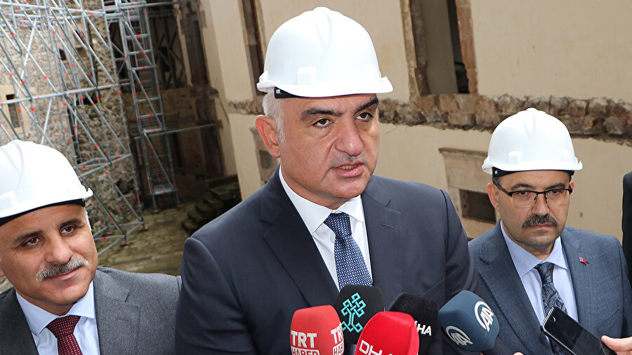 Kültür ve Turizm Bakanı Mehmet Nuri Ersoy. 