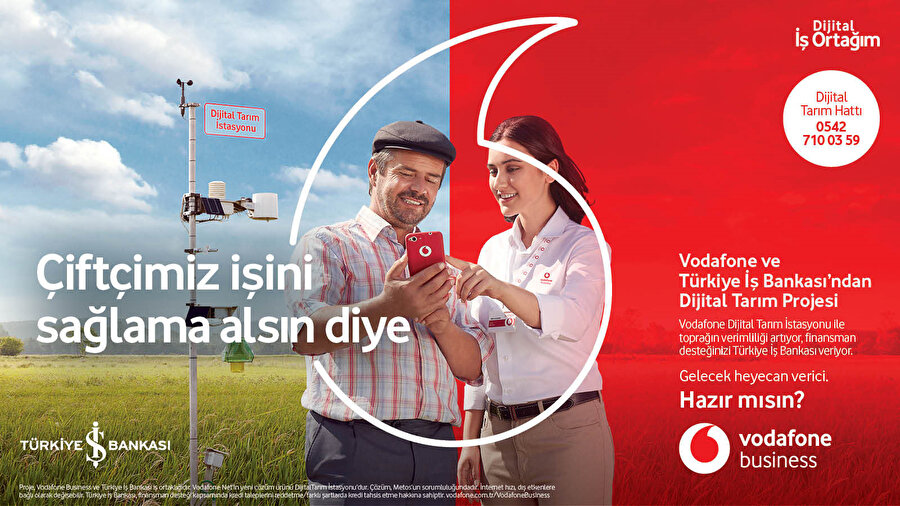 Vodafone Dijital Tarım Çözümü.