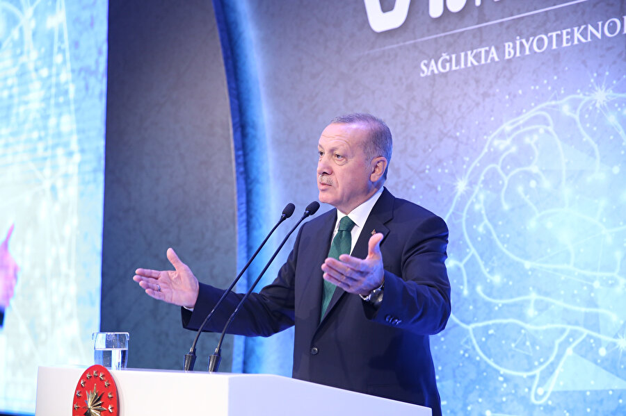 Cumhurbaşkanı Erdoğan "Gerekirse Tel Abyad ile Rasulayn arasında mülteci şehri kuracağız" dedi. -DHA