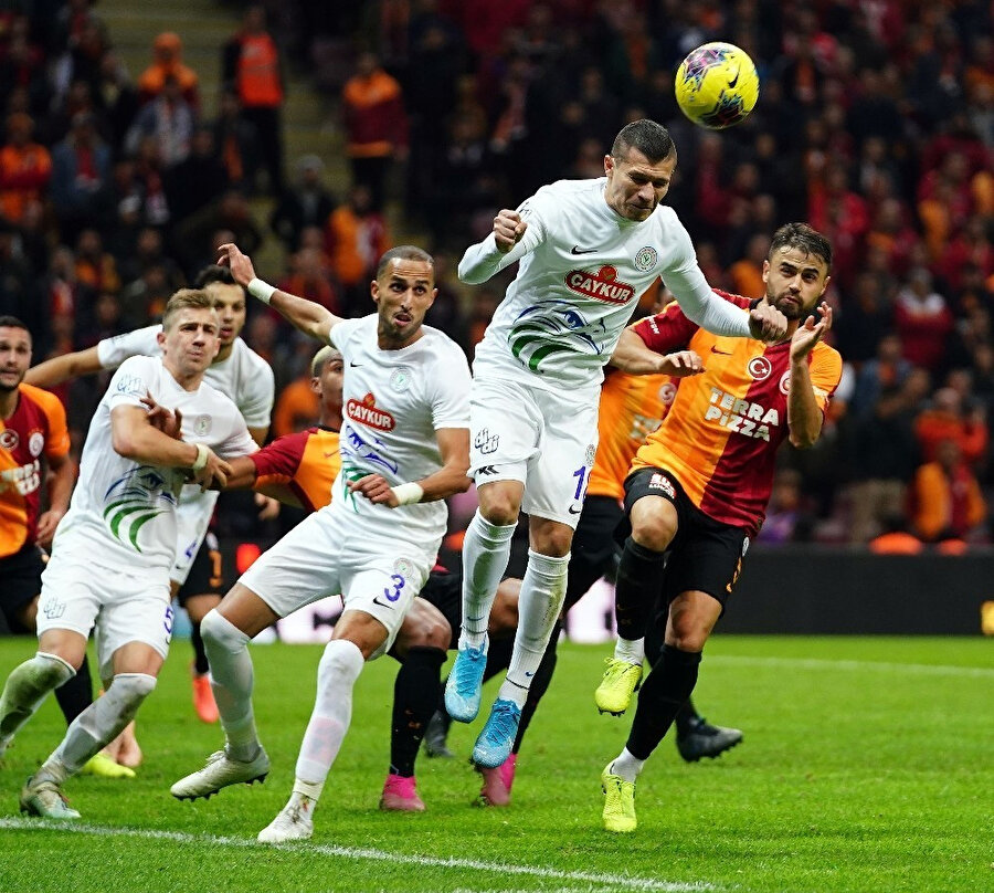 Ahmet Çalık bu sezon ilk kez 11'de başladı.