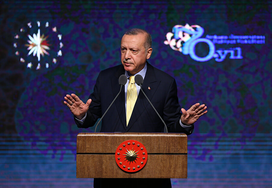 Cumhurbaşkanı Recep Tayyip Erdoğan -AA