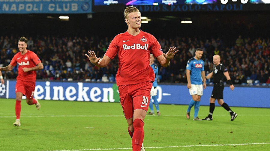 Haaland mücadelede 75 dakika görev yaptı.