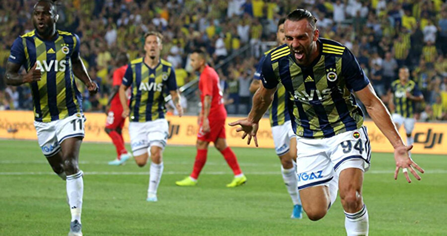 Vedat Muriç bu sezon Süper Lig'de 5 gol kaydetti.