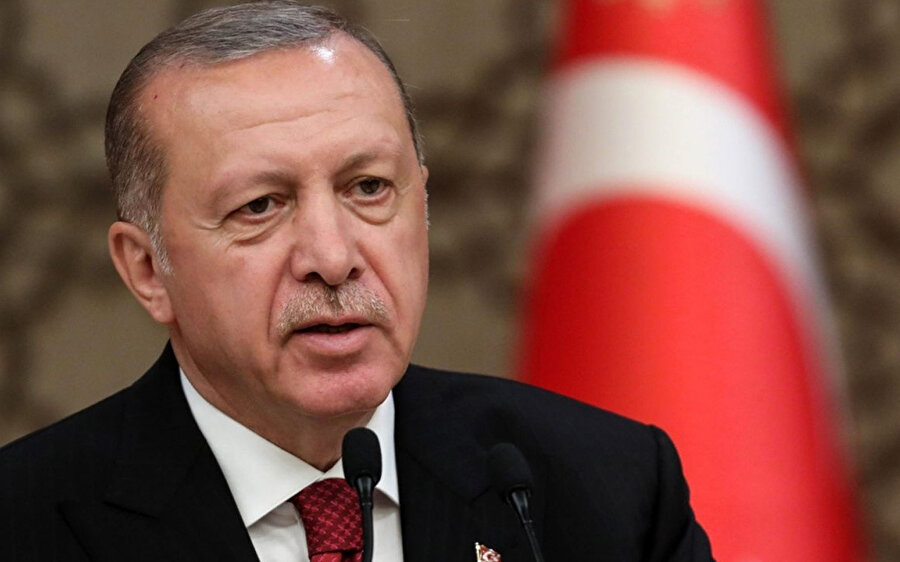 Cumhurbaşkanı Recep Tayyip Erdoğan.