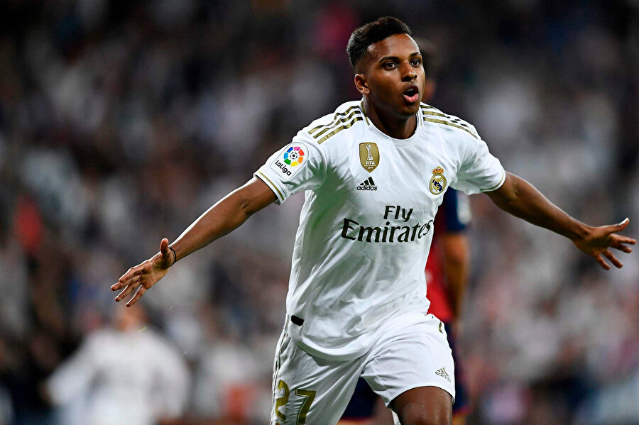 Real Madridli Rodrygo.