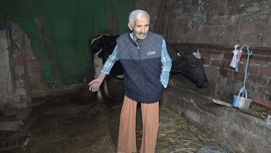 80 yaşındaki Salim Çetinkaya, hırsızlara isyan etti. DHA