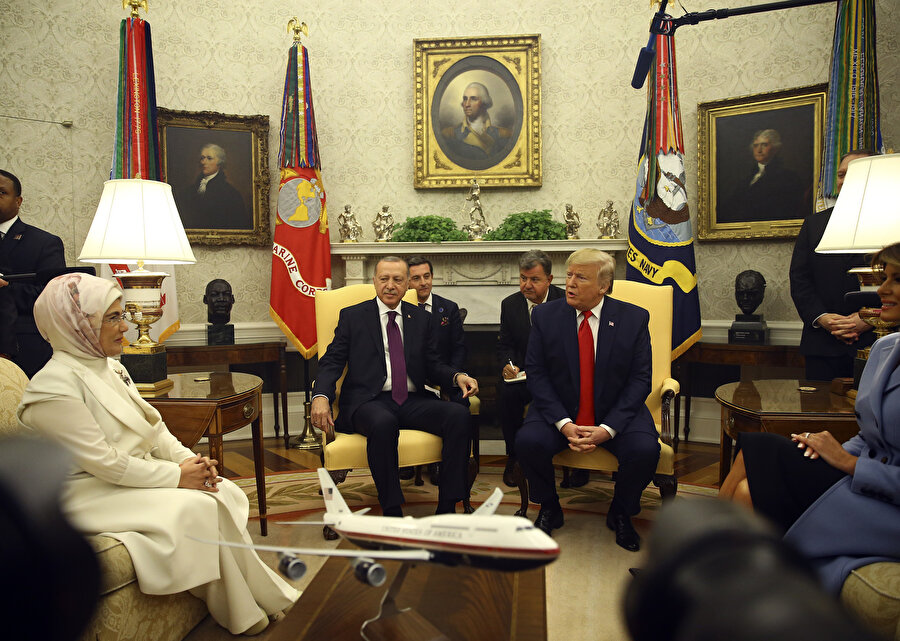 Erdoğan ve Trump.