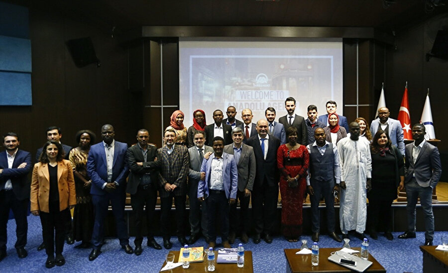 Afrikalı Medya Temsilcileri Anadolu Ajansını ziyaret etti