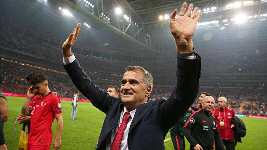 A Milli Futbol Takımı Teknik Direktörü Şenol Güneş.