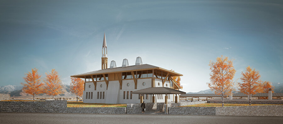 Mimar Celaleddin Çelik'in ödüllü camii tasarımı