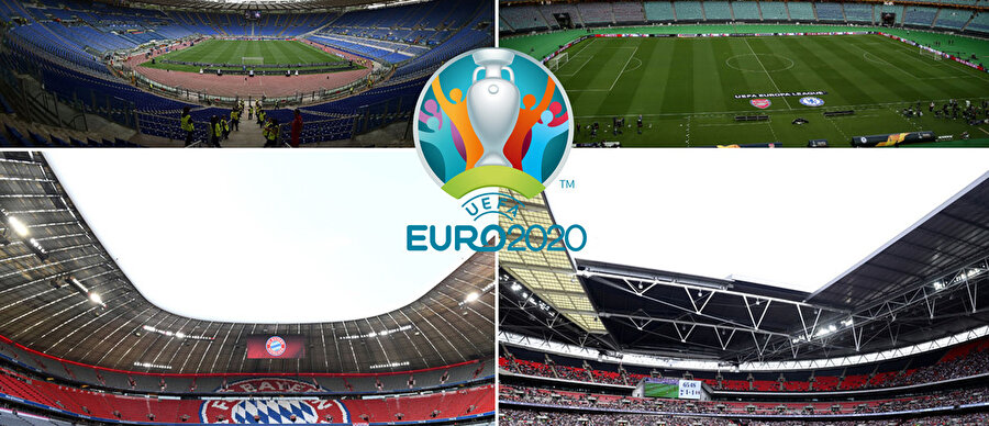 EURO 2020, birkaç farklı ülkeden birkaç farklı stadyumda oynanacak.