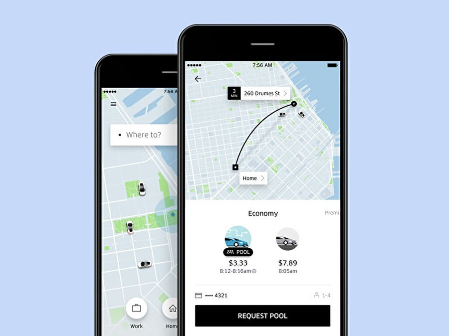 Uber, güvenlik için ABD'de uygulama içi ses kayıt özelliğini başlatıyor. 