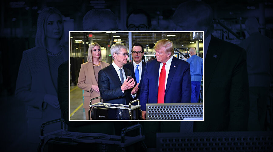 Donald Trump-Tim Cook.