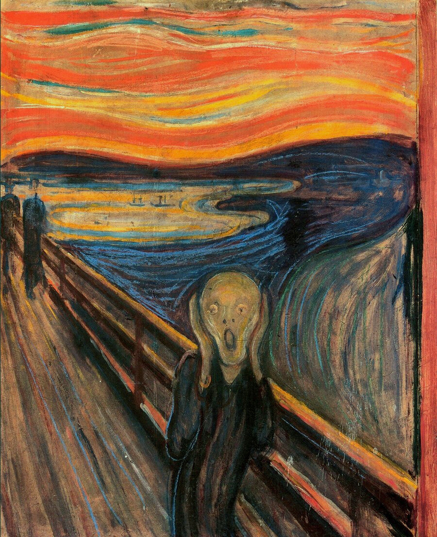 The Scream [Çığlık],Edvard Munch