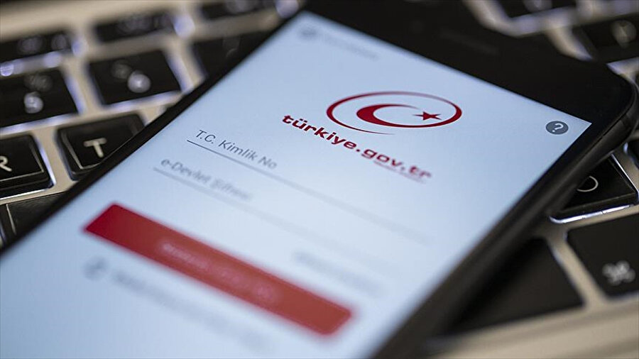 e-Devlet giriş ekranı