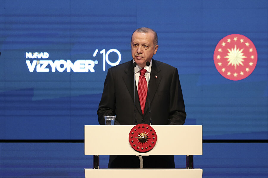 Dün Cumhurbaşkanı Erdoğan MÜSİAD'ın Vizyoner Zirvesi'ne katılarak konuşma yapmıştı.