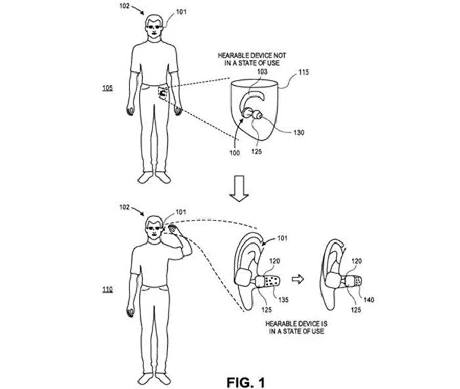 Yeni nesil AirPods'ta yakınlık sensörü yerine hava basıncı sensörü yer alabilir. Apple'ın aldığı patent bunu doğruluyor. 