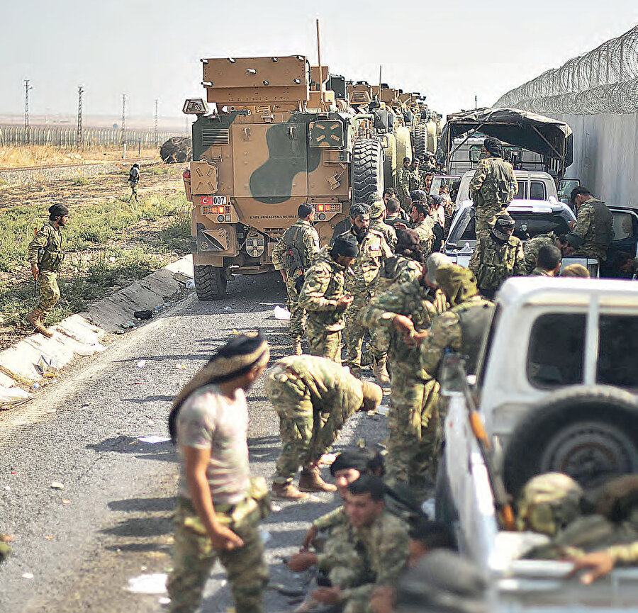 Fırat Kalkanı ve Zeytin Dalı harekâtlarından sonra Barış Pınarı Harekâtı başladı.