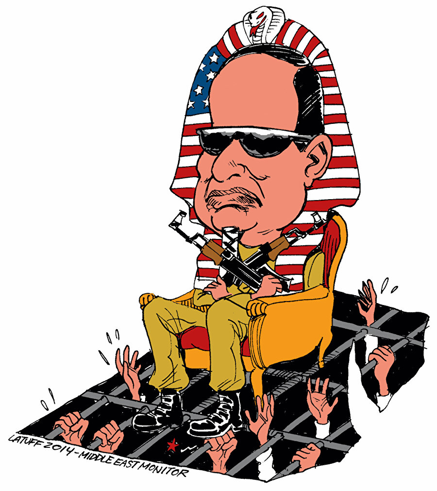 Sisi, 14 Ağustos 2013 günü devlet başkanı Muhammed Mursi’ye verilen desteği bitirme noktasında hangi noktaya varabileceğini açıkça ortaya koydu. Netice itibariyle Rabia ve Nahda meydanlarında tarihin gördüğü en vicdansız katliamlardan biri işlendi ve tam bin kişi bir gün içerisinde canice katledildi. Bunun mimarı elbette Sisi’ydi. 