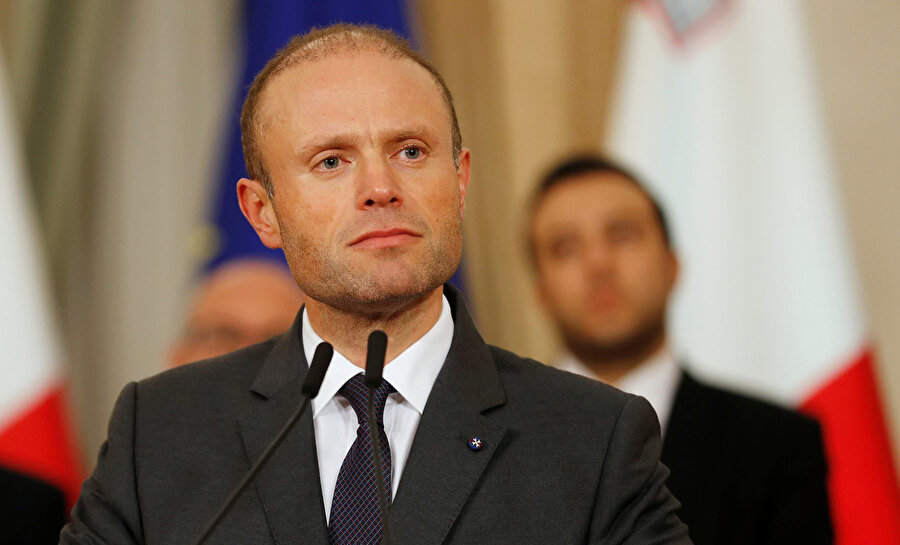 Malta Başbakanı Joseph Muscat .