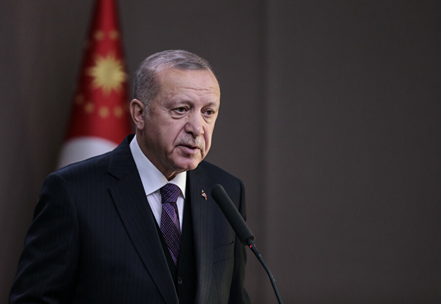 Cumhurbaşkanı Recep Tayyip Erdoğan, Londra'ya hareketi öncesinde konuştu.