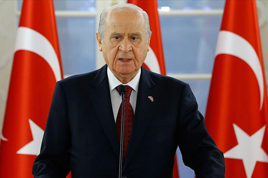 MHP Genel Başkanı Devlet Bahçeli.