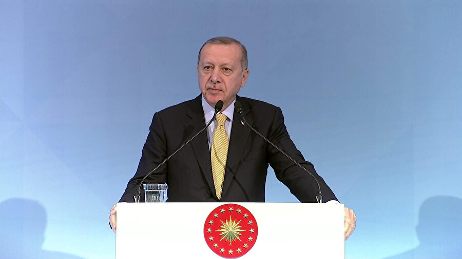 Cumhurbaşkanı Recep Tayyip Erdoğan.